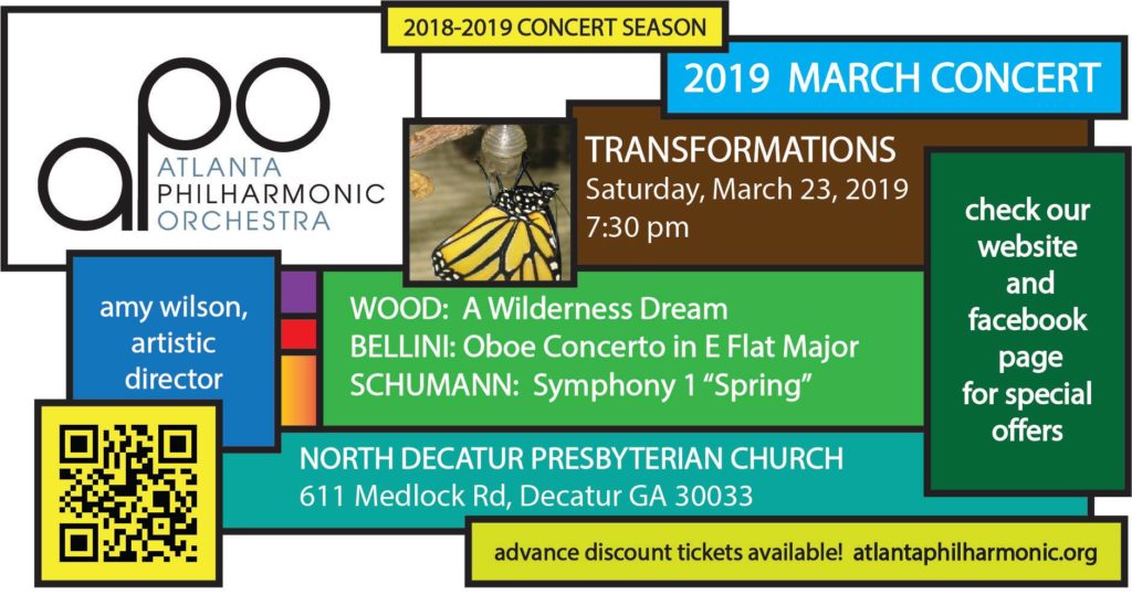 Graphic for APO March 2019 concert