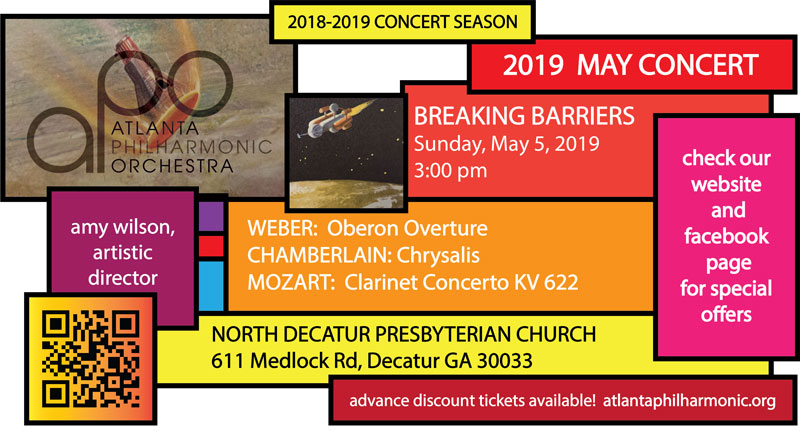 Graphic for APO 2019 May Concert